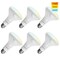 Luxrite BR30 LED Light Bulbs 9W (65W Equivalent) 850LM Dimmable E26 Base 6-Pack LR31857-6PK - alternate 1